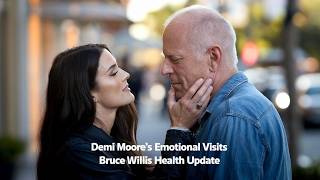 Demi Moore Shares Heartfelt Update on Bruce Willis’ Health Battle [upl. by Ynaffyt]