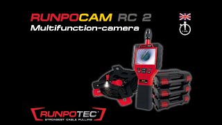 RUNPOCAM RC 2 MULTIFUNCTIONCAMERA  1 minute Version [upl. by Ttennaj88]