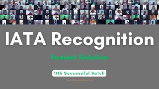 IATA Recognition 11th Successful Batch How to start a Travel Agency How to Get IATA Recognition [upl. by Anjali]