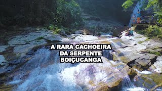 A rara cachoeira da serpente ou do Ribeirão Itú em Boiçucanga [upl. by Adnwahsar]