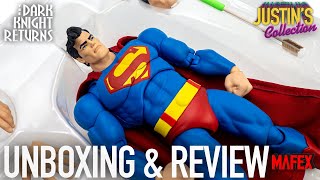 Mafex Batman The Dark Knight Returns Black Suit Unboxing amp Review [upl. by Anson796]