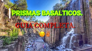 PRISMAS BASALTICOS 😍 En Huasca de Ocampo 🙌🏾 guía completa completa ✌🏾costos 💵 y hospedaje 🏨 [upl. by Angele]