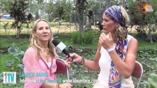 Pregnant at 46  Sacred fertility yoga  Lauren Hanna Bali [upl. by Elynad]