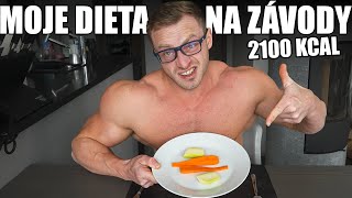 FULL DAY OF EATING V DIETĚ NA ZÁVODY  2150 kalorií [upl. by Anikat]