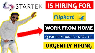 Permanently Work From Home Jobs  Jobs in Startek For Freshers amp Experience  Urgently Hiring [upl. by Milda855]