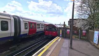 S8 Stock 21041 amp 1973TS 113 at Rayners Lane [upl. by Laurentia]