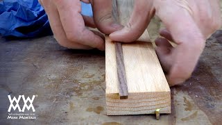 Add custom inlay to your woodworking projects Making your own is easy [upl. by Cinimmod]