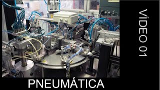 Simulação de circuito Pneumático no software Fluidsim  Vídeo 01 [upl. by Mylander]