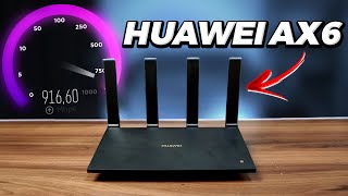 UM ROTEADOR WIFI 6 MESH MUITO POTENTE EM SINAL HUAWEI AX6 [upl. by Etnuhs81]