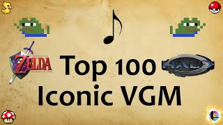 100 Most Iconic Video Game Songs 19802018 [upl. by Linnell]