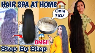 Ghar Par Kare Salon Jaisa HAIR Spa Sirf ₹10 me  Hair Spa AT Home  RuntiMe [upl. by Aisatsana]