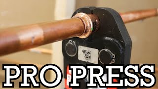 How to ProPress Copper Pipes Pros amp Cons  GOT2LEARN [upl. by Ardnuasac870]