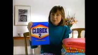 Clorox 2 Laundry Detergent Commercial 1991 [upl. by West]