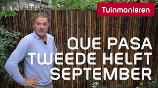 Wat te doen in de tweede helft van september 2023  Tuinmanieren [upl. by Xet]