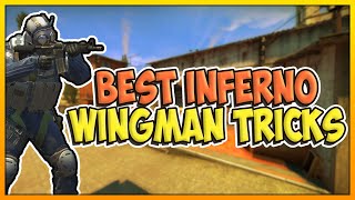 BEST INFERNO WINGMAN TRICKS  CSGO [upl. by Keily]