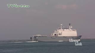 Koninklijke Marine  ZrMs Rotterdam  Landing Platform Dock [upl. by Mychael]