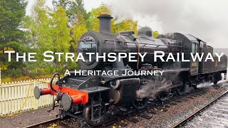 A Journey on the Strathspey Railway  Steam Rail  Heritage Railway  Aviemore  Finding Wonders [upl. by Noseimaj213]