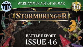 Sylvaneth Branchwych Warhammer AoS Stormbringer Issue 46 Battle Report [upl. by Lorrimor]