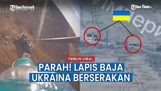 Serangan Rusia ke Pos Komando Ukraina Lapis Baja Berserakan Bak Pagar Pertahanan [upl. by Eibber874]