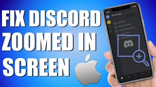 How To Fix Zoomed In Screen On Discord [upl. by Erminie]