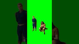 Green Screen Homelander and Sister Sage interrogate Anika Meme  The Boys Meme [upl. by Ynnek]