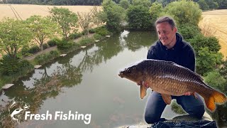 A Lovely Dark Common Carp from Southfield Fisheries  Carp Fishing [upl. by Dubois]