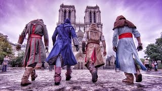 Assassins Creed Unity Meets Parkour in Real Life  4K [upl. by Eirroc115]