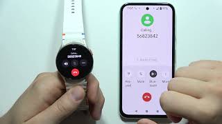 How to Make Phone Calls on SAMSUNG Galaxy Watch 7 [upl. by Yelsa]