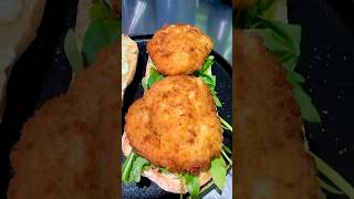 Chicken Kiev Sandwich Focaccia EatDrinkAndBeMerry Gribiche Sauce Food Foodie Recipe Eat [upl. by Taka]