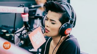 KZ Tandingan covers quotIsang Linggong Pagibigquot on Wish 1075 Bus [upl. by Eenobe]