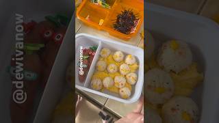 Cece ga tau kalau isinya bento lucu dewivanow bekalbento bekalsekolah bento bekal [upl. by Kobi]