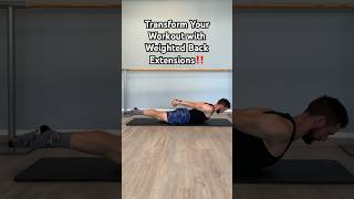 Transform Your Workout with Weighted Back Extensionsshouldermobility backhealth [upl. by Vladimir]