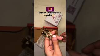 Trendy bracelets from meesho meesho bracelet jewellery meeshohaul trend fashion unboxing [upl. by Eimat]