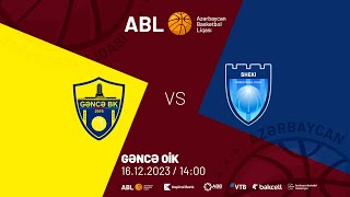 ABL 20232024  GƏNCƏ BK VS ŞƏKİ BK  16122023  8Cİ TUR [upl. by Largent276]