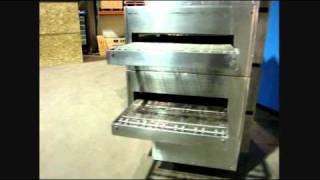 Middleby Marshall PS360 Double Stack Pizza Conveyor Oven [upl. by Artaed]