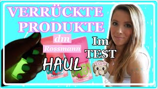 VERRÜCKTES aus der DROGERIE I DM amp ROSSMANN HAUL I LIVE TEST I [upl. by Montague]