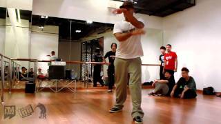 THAILAND POPPER TV  JR BOOGALOO  POPPIN SHOWCASE  AFTER WORKSHOP  2011 [upl. by Gnahc462]