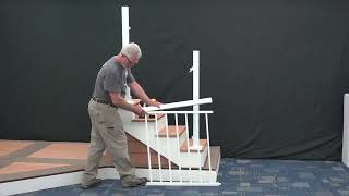 How to Install RDI Avalon Aluminum Railing  Stair Rail [upl. by Munn]