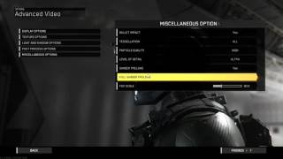 How to Change Level of Detail In Call of Duty Infinite Warfare [upl. by Etnuad814]