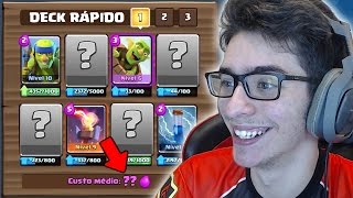 MUITO RÁPIDO MEU NOVO DECK COM GOBLINS NO CLASH ROYALE [upl. by Devad]