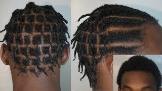 HOW TO BRAIDS  TWIST ON SHORT MAN HAIR [upl. by Felisha557]