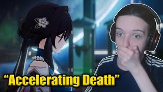 SHE IS TERRIFYING  Ruan Mei Trailer — quotIn All Does Life Flowquot REACTION  Honkai Star Rail [upl. by Hairabez213]