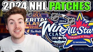 Reviewing The 2024 NHL Heritage Classic Winter Classic And All Star Patches [upl. by Doty22]