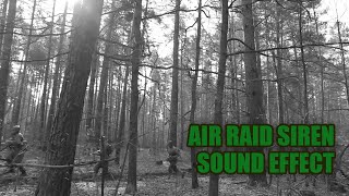 Air Raid Siren Sound Effect 📣 WWII Air Raid Siren Sounds [upl. by Ledeen]