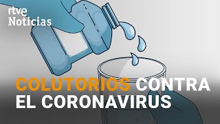 ENJUAGUES que REDUCEN hasta 1000 veces la CAPACIDAD de INFECCIÓN del CORONAVIRUS  RTVE Noticias [upl. by Aneet]