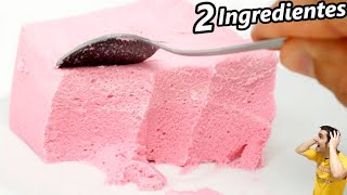 POSTRE CREMOSO y DELICIOSO con SOLO 2 INGREDIENTES😍🍨🍦😋Muy RÁPIDO y SIN HORNO Receta  725 [upl. by Sager737]