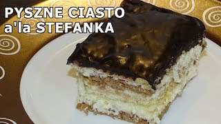 Szybkie ciasto bez pieczenia ala Stefanka [upl. by Ethan]