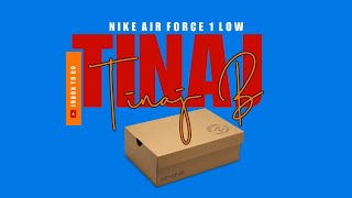 TINAJ B 2024 Nike Air Force 1 Low DETAILED LOOK  PRICE [upl. by Odnaloy]