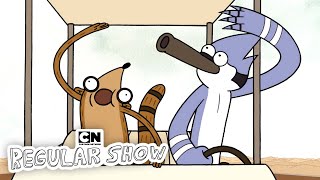 MASHUP EPIC Driving Scenes 🚘  Regular Show  Cartoon Network [upl. by Ellehsar]