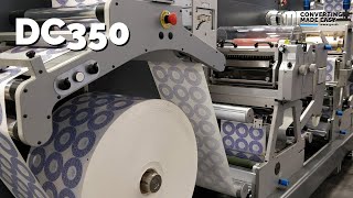 GM NEW DC350  Fully Integrated Converting Line for Labels [upl. by Heather165]